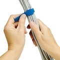Velcro básico em rolo para organização de cabos