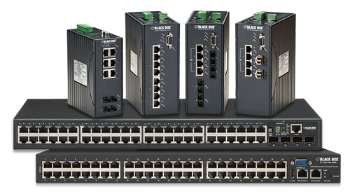 black box ethernet industrial switches